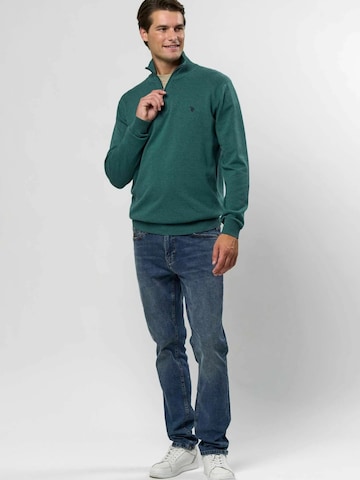 U.S. POLO ASSN. Pullover ' Brison ' in Grün
