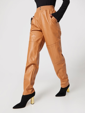 Katy Perry exclusive for ABOUT YOU Pants 'Dorothee' in Brown: front