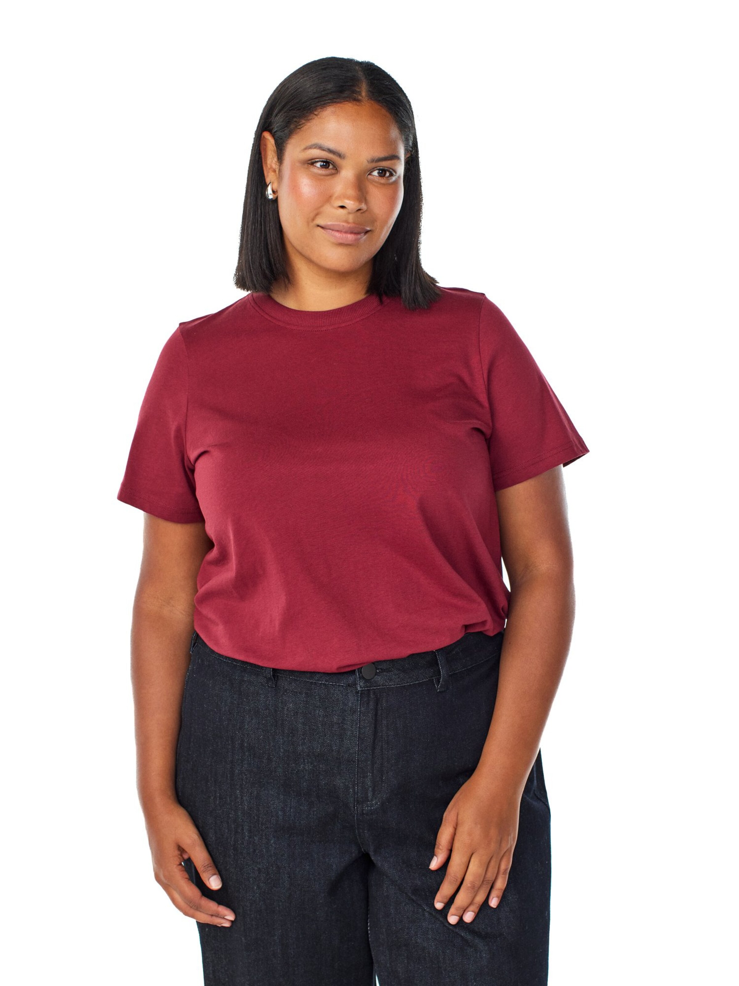 Zizzi Футболка 'Vcharlin' в Красный: спереди