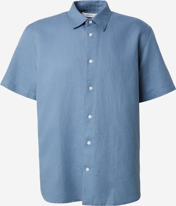 SELECTED Button Up Shirt 'SLHCLAY' in Blue: front