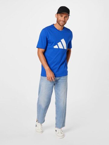 Tricou funcțional 'Future Icons' de la ADIDAS PERFORMANCE pe albastru