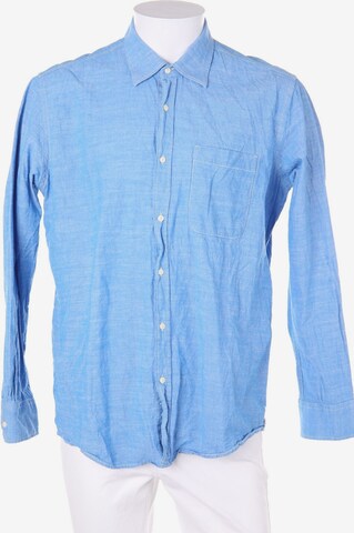 Tom Hanbury Hemd in XL in Blau: front