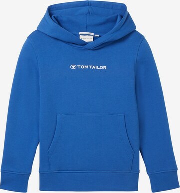 Sweat TOM TAILOR en bleu : devant