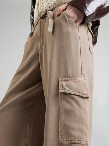 LEVI'S ® Wide leg Παντελόνι cargo σε καφέ