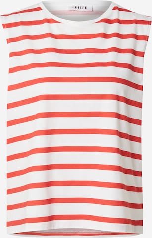 Tricou 'Hanami' de la EDITED pe roșu: față