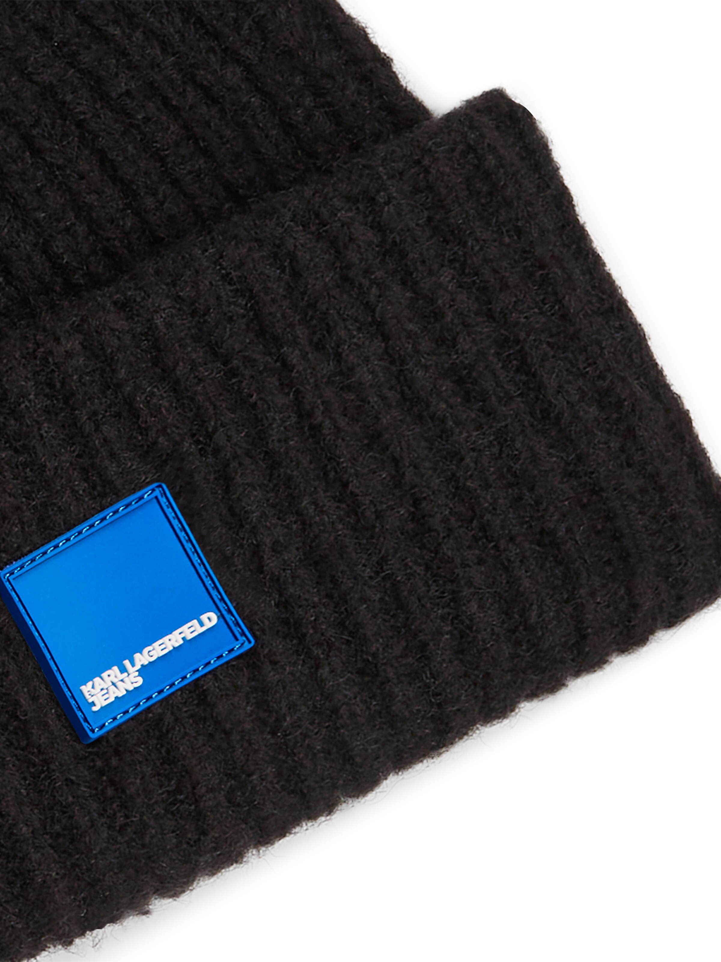 KARL LAGERFELD JEANS Beanie in Black