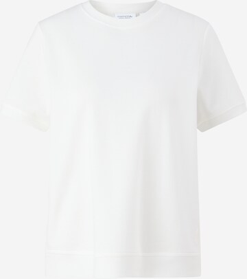 comma casual identity Shirt in Wit: voorkant