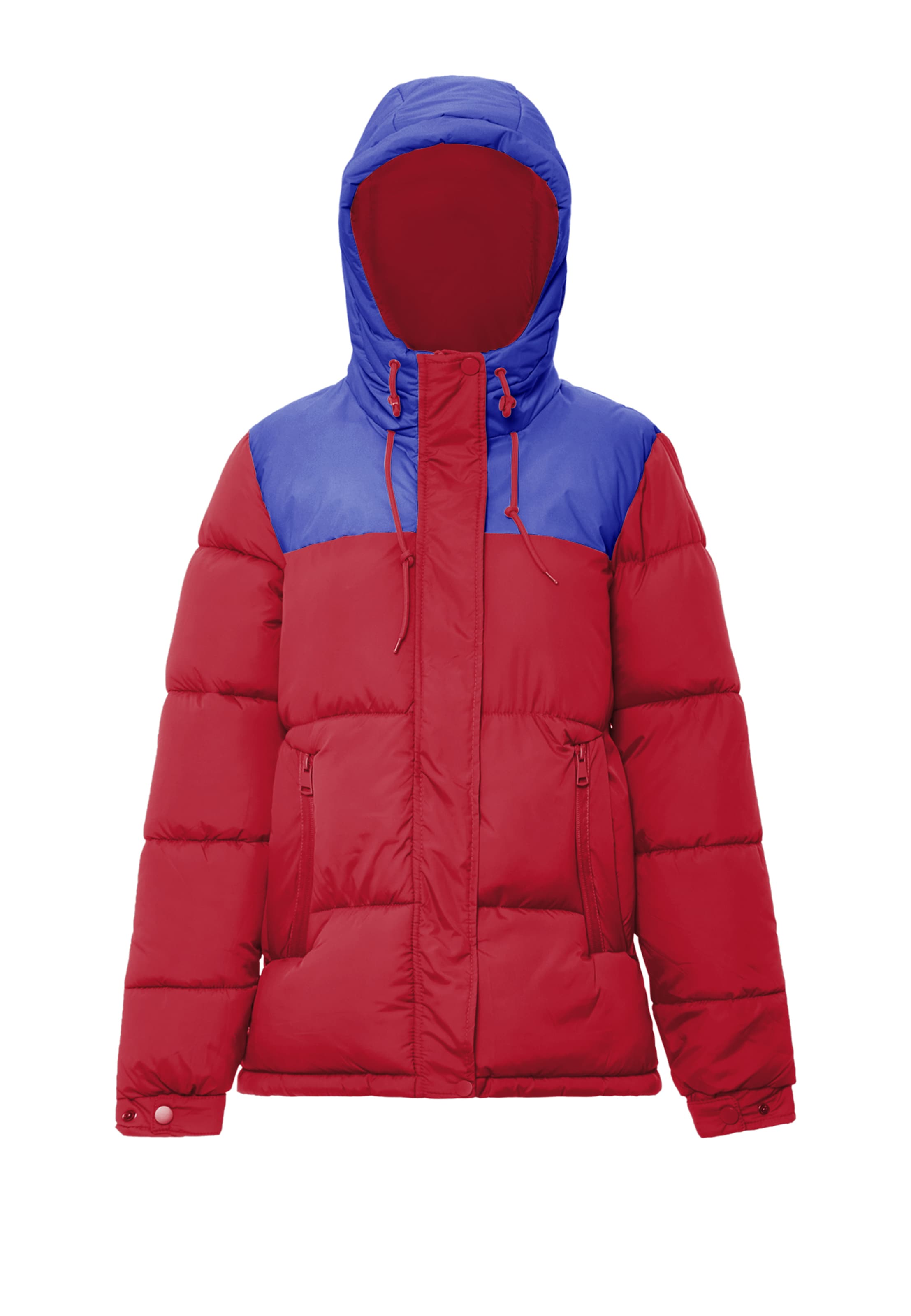 SidonaPrijelazna jakna - crvena boja: prednji dio