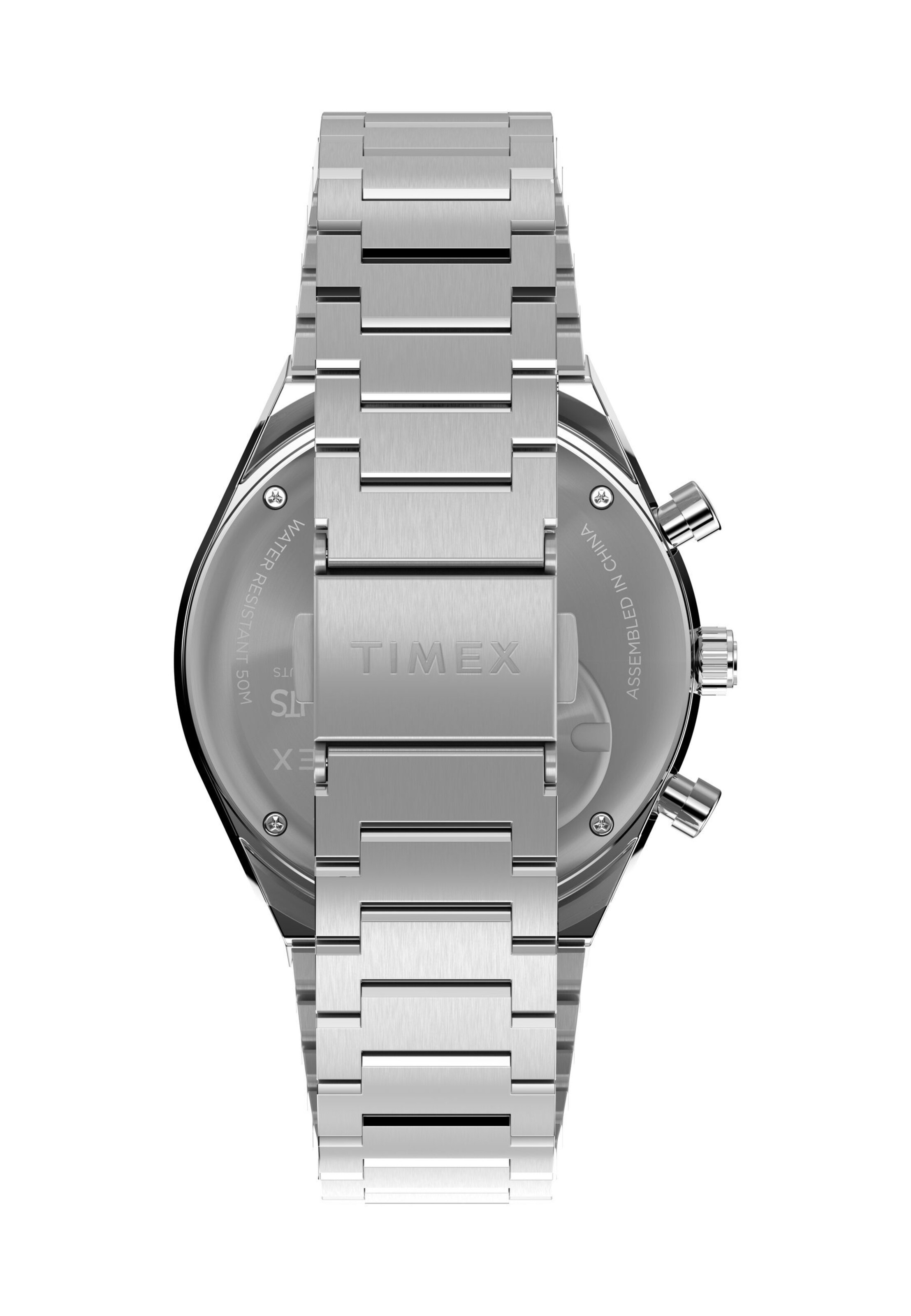 TIMEX Analoog horloge ' Timex x Peanuts® Q Timex® Chronograph ' in Zilver