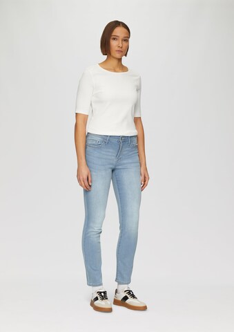 Coupe slim Jean 'Betsy' s.Oliver en bleu