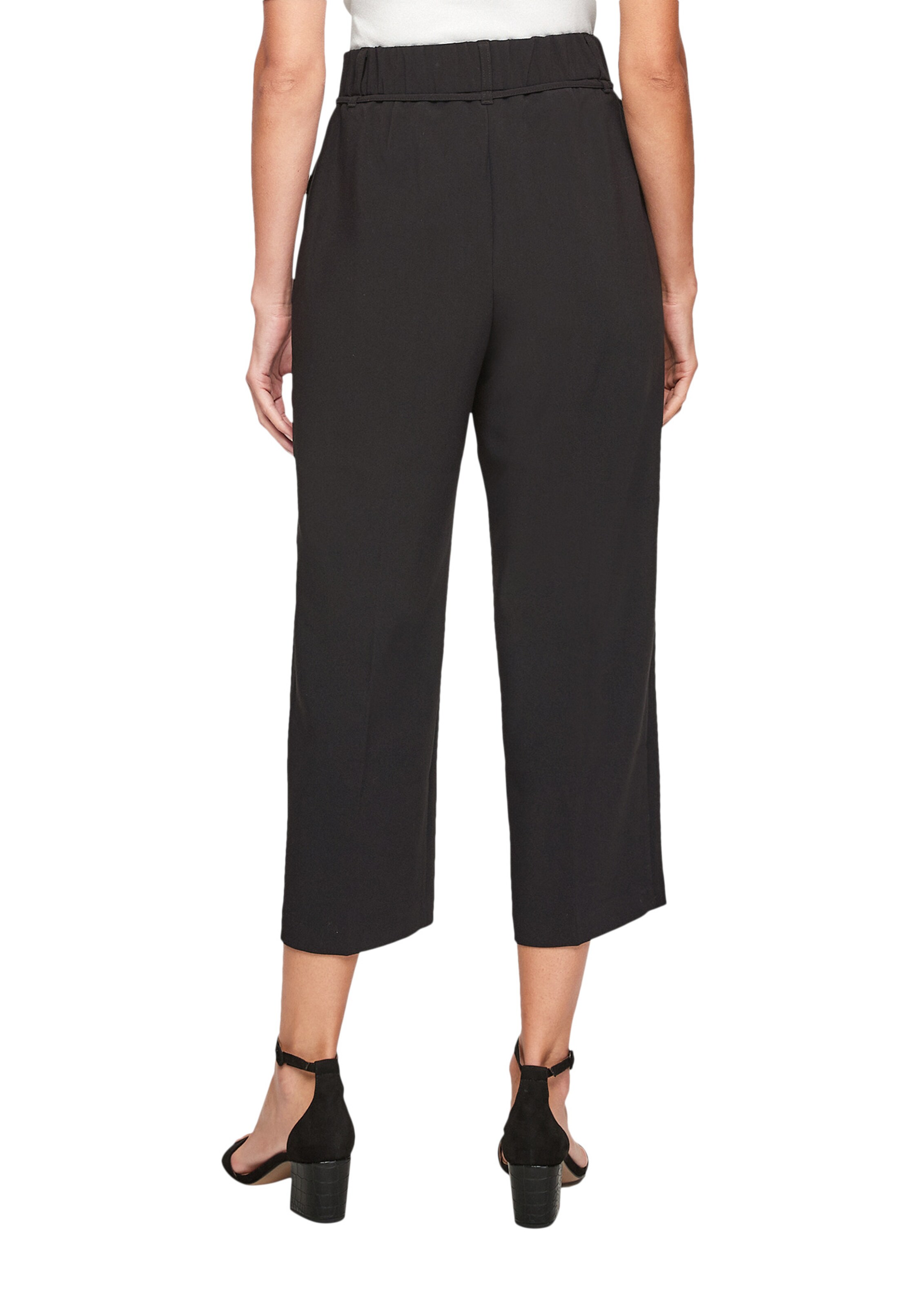Regular Pantalon s.Oliver en noir