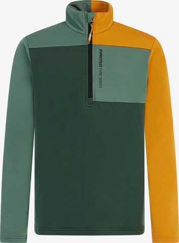 PROTEST Sportief sweatshirt 'PRTMarno JR' in Groen: voorkant