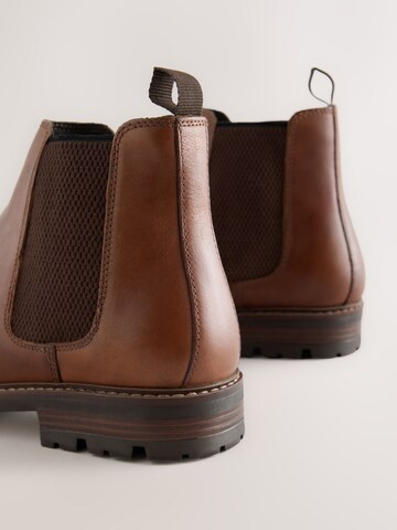Next - Botas Chelsea en marrón