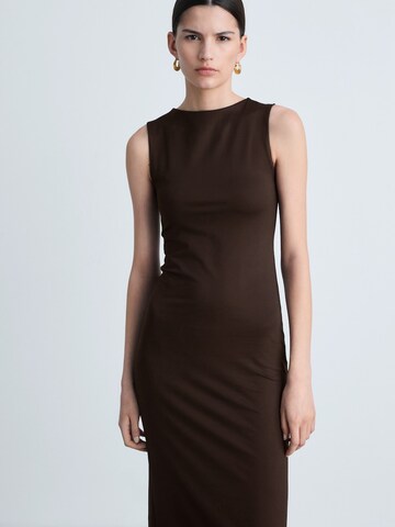 Robe 'LUISA' MANGO en marron