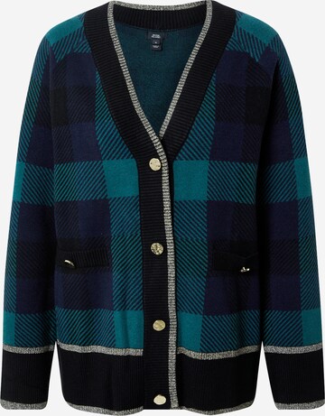 River Island Knit Cardigan in Blue: front