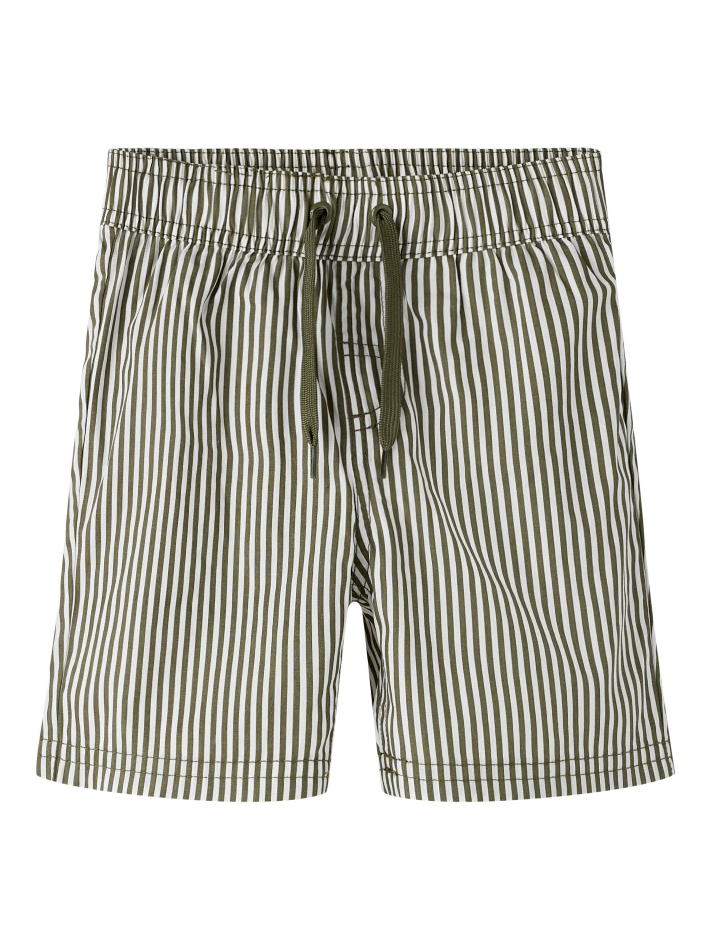 Shorts de bain NAME IT en vert : devant