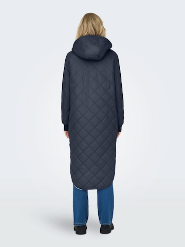 ONLY Winter Coat 'ONLNEW SANDY' in Blue