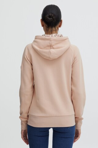 Oxmo Zip-Up Hoodie in Pink