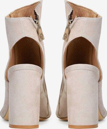 Kazar Ankle Boots in Beige