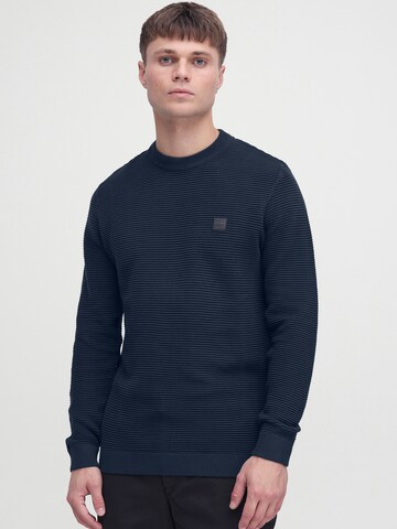 !Solid Pullover 'Valencia' in Blau: Vorderseite