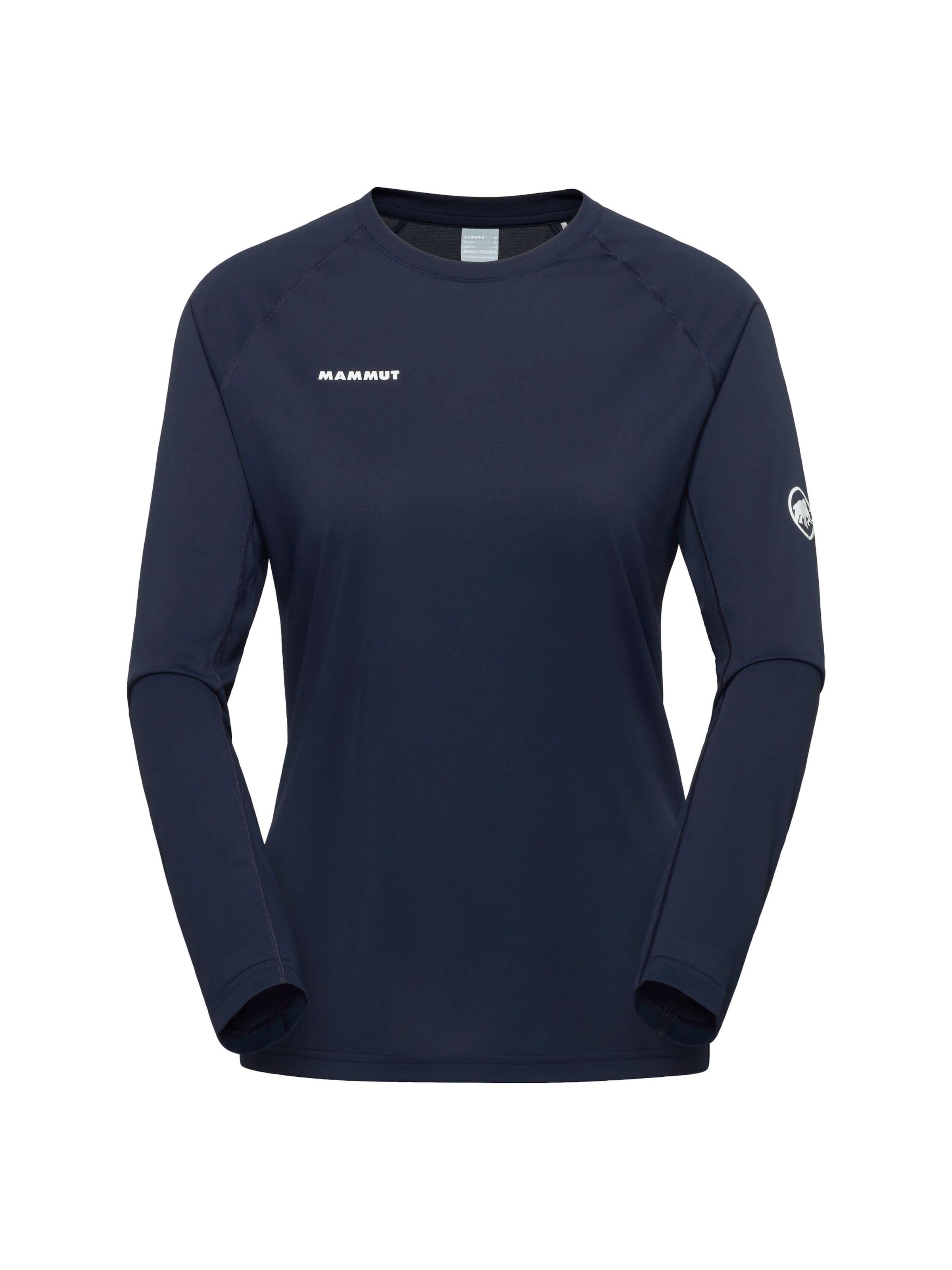 MAMMUT Performance Shirt in Blue: front