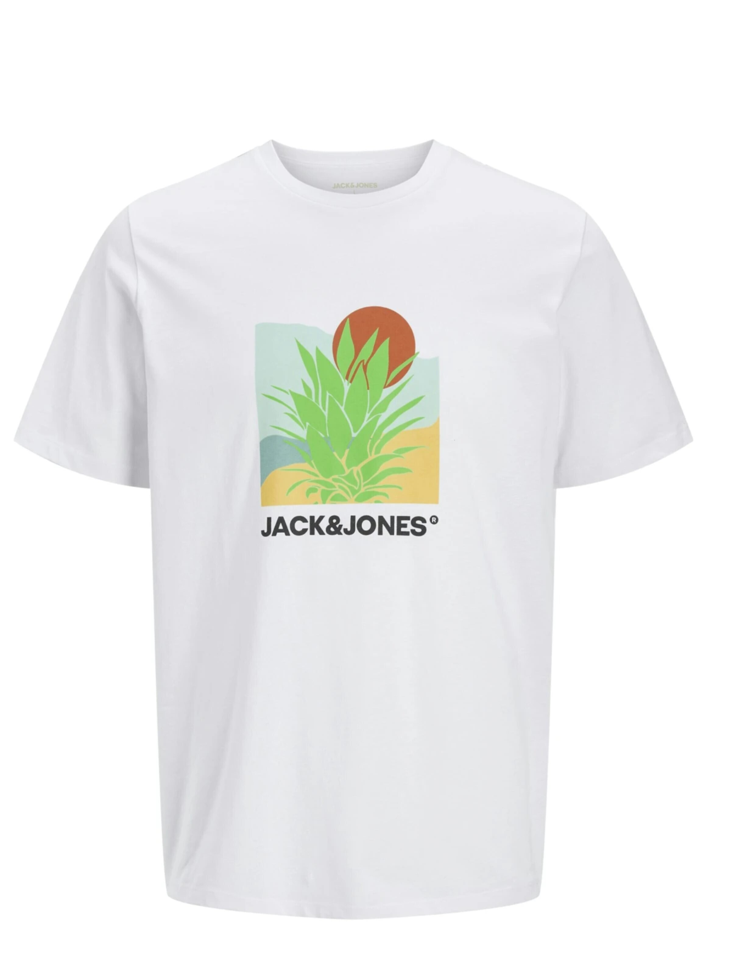 JACK & JONES Shirt in XL in de kleur Wit, Productweergave