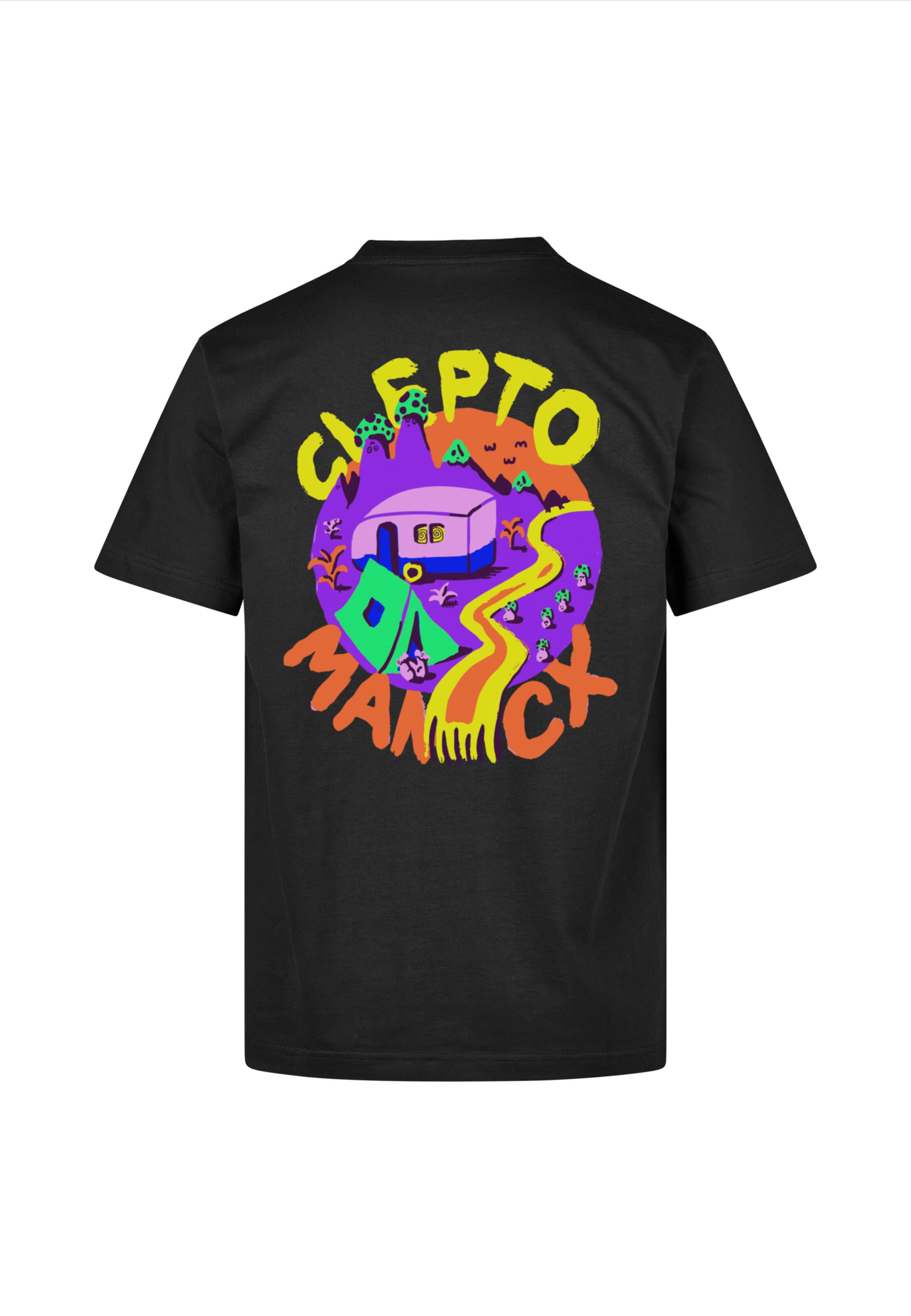 Cleptomanicx T-Shirt 'Camp Classic Tee' in Schwarz