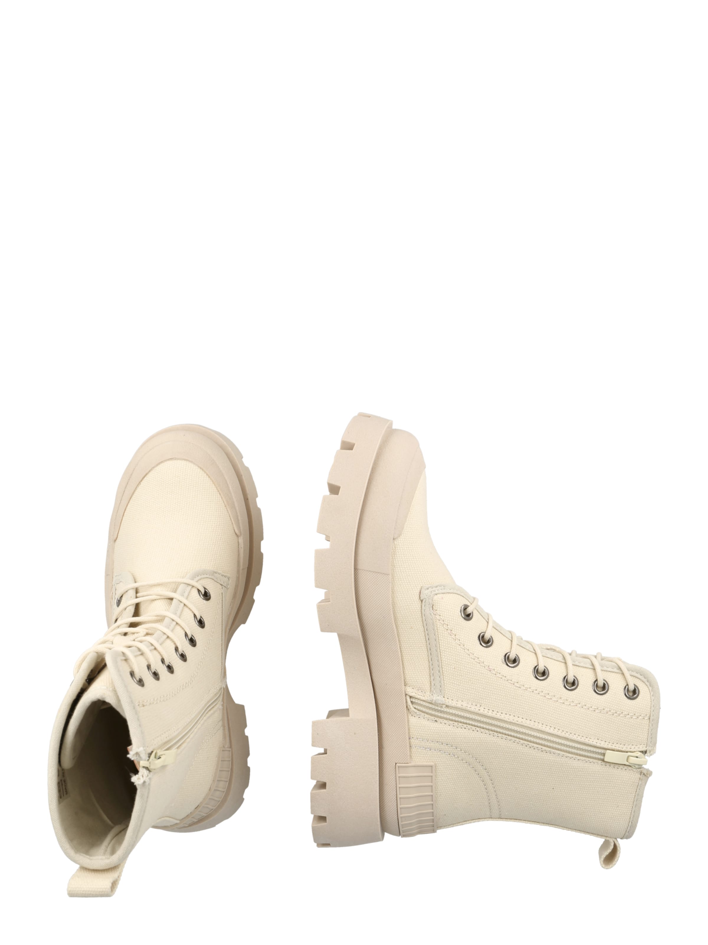 ABOUT YOU Stövel med snörning 'Tamina' i beige