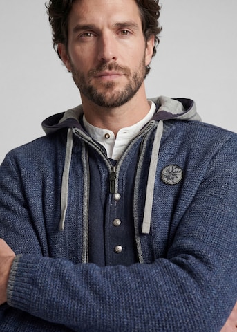 SPIETH & WENSKY Knit cardigan 'Echo' in Blue