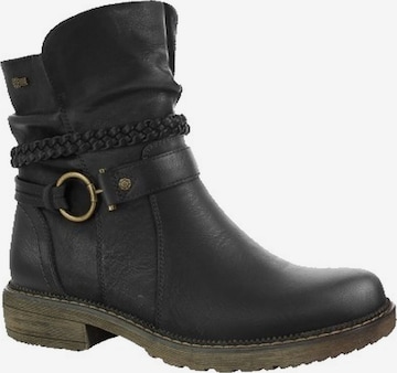 Relife Stiefelette, Weite G in Schwarz: Vorderseite