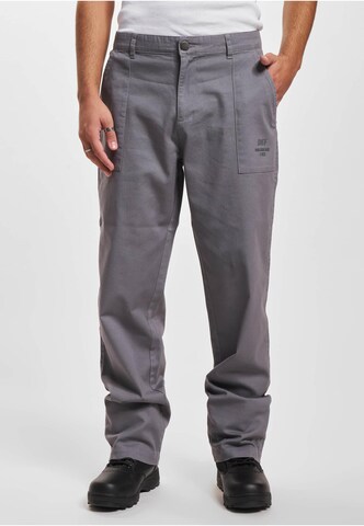 regular Pantaloni chino 'Kim' di DEF in grigio: frontale