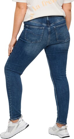QS Skinny Jeans in Blau