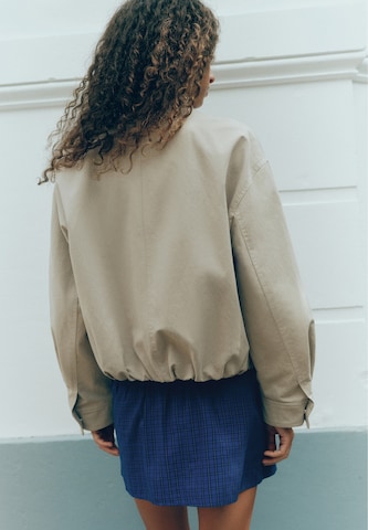 Pull&Bear Přechodná bunda 'PACIFIC' – hnědá