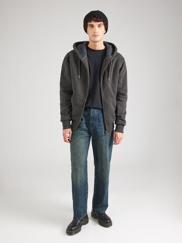 Superdry Sweatjacke in Grau