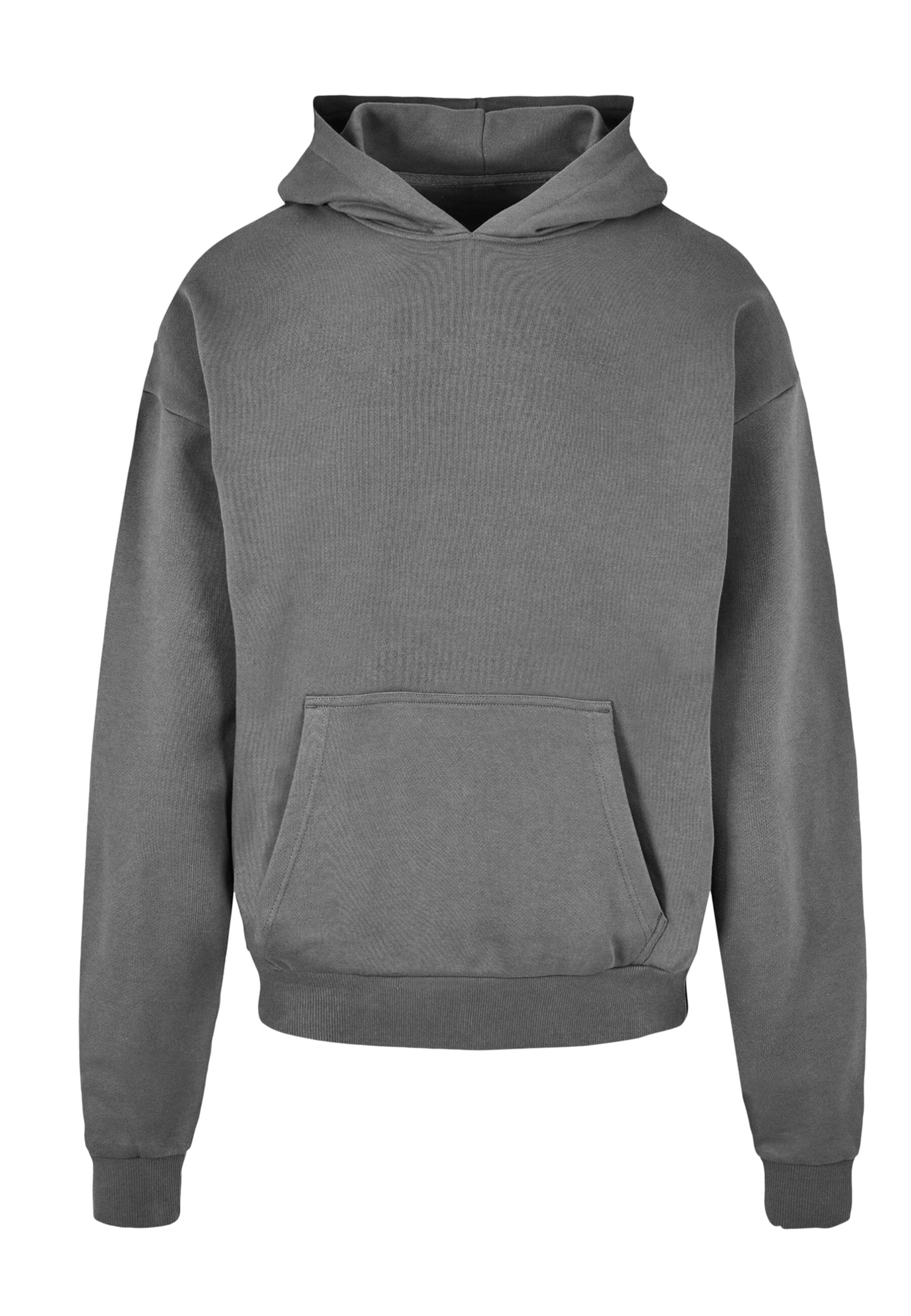 Merchcode Sweatshirt 'Halloween - Skull' in Grey: front