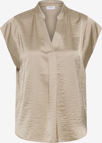 SAINT TROPEZ Blouse in Brown: front