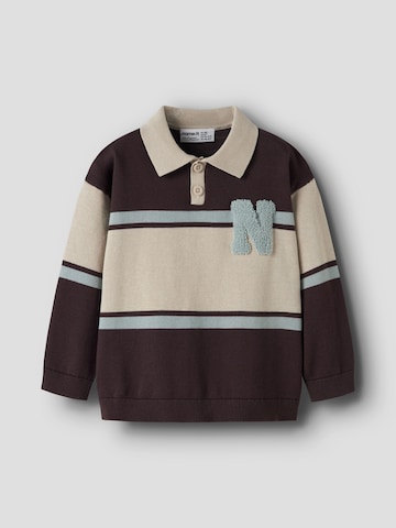 NAME IT - Jersey en marrón