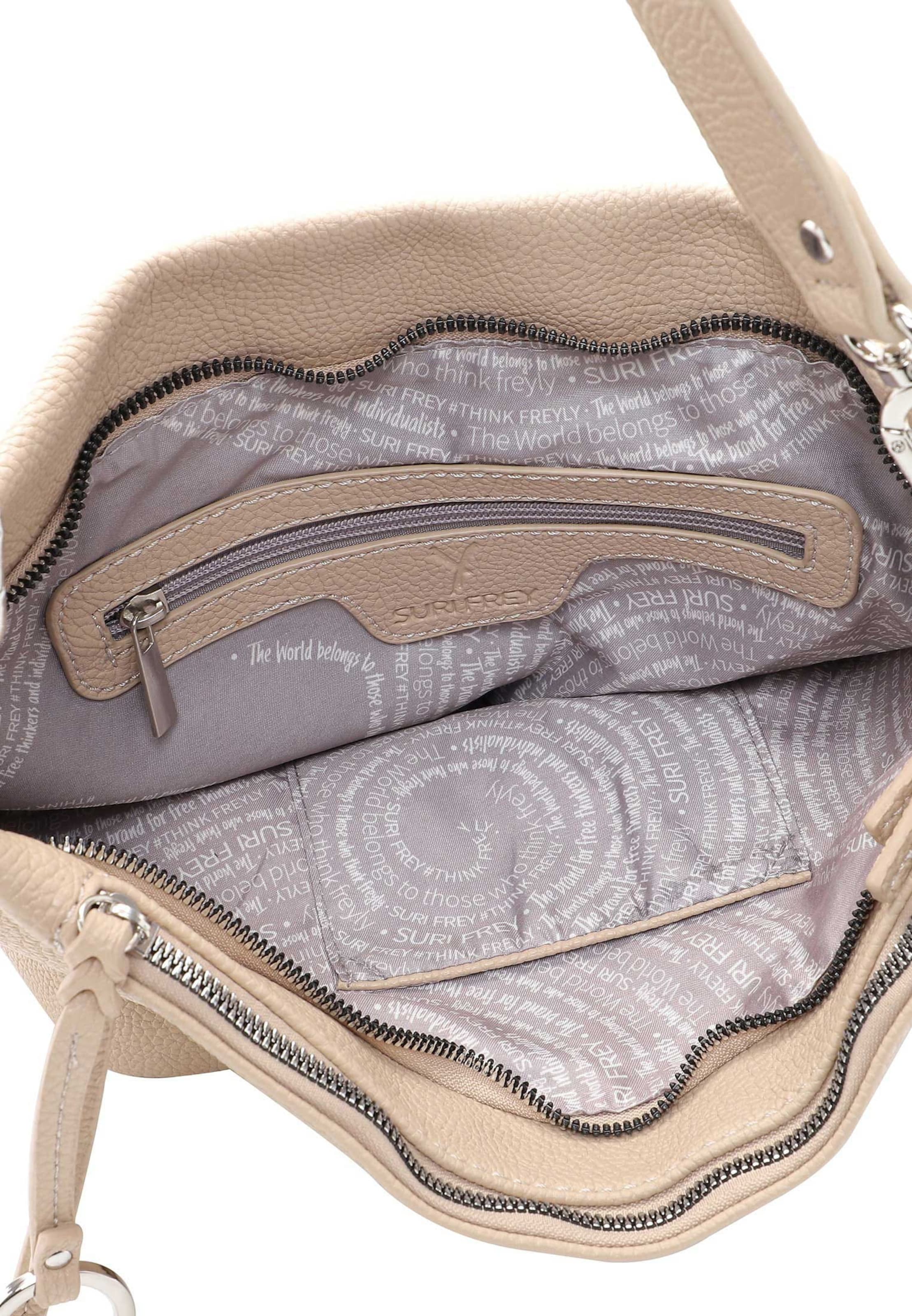 Borsa a spalla 'Debby' di Suri Frey in beige