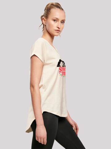 F4NT4STIC Shirt 'Stranger Things Netflix TV Series' in Beige