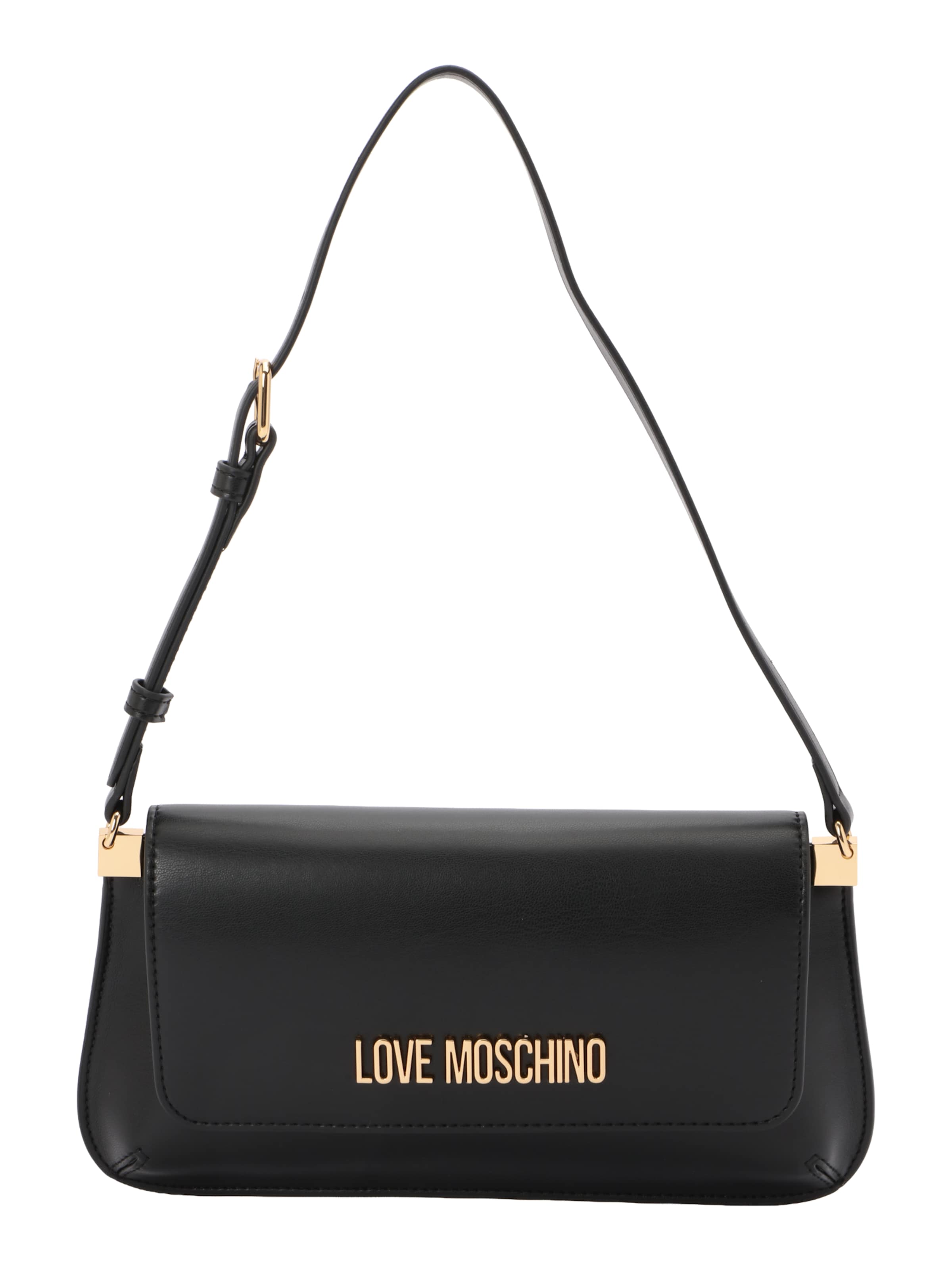 Love Moschino Наплечная сумка в Черный: спереди