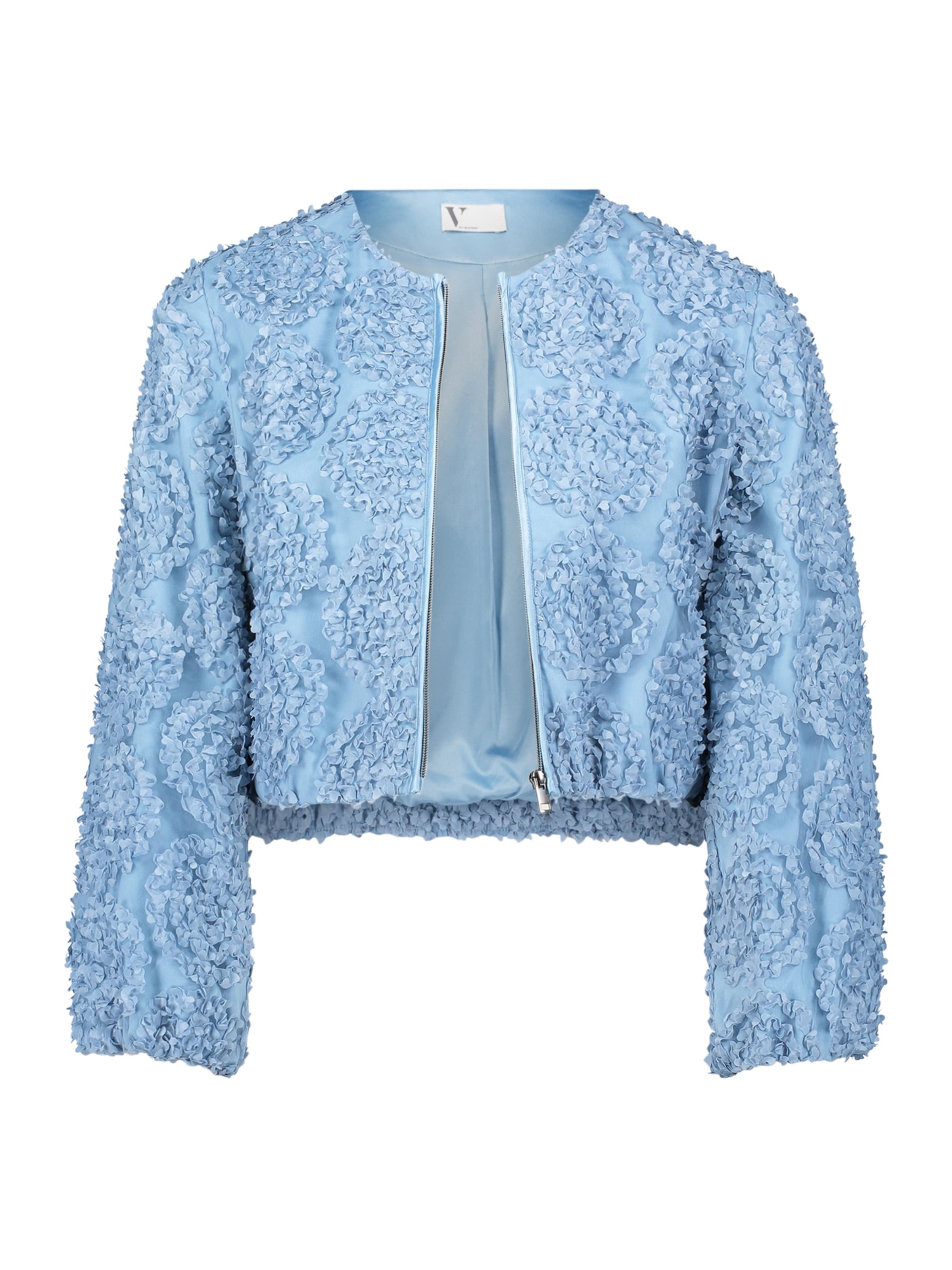 Vera Mont Bomberjacke mit Reißverschluss in Blau