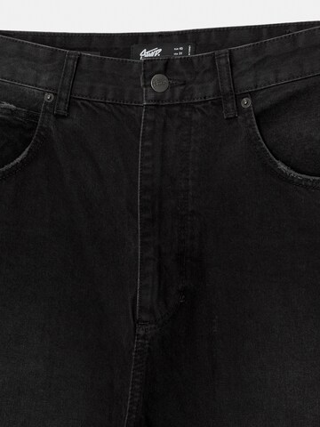 Pull&Bear Wide leg Jeans in Black