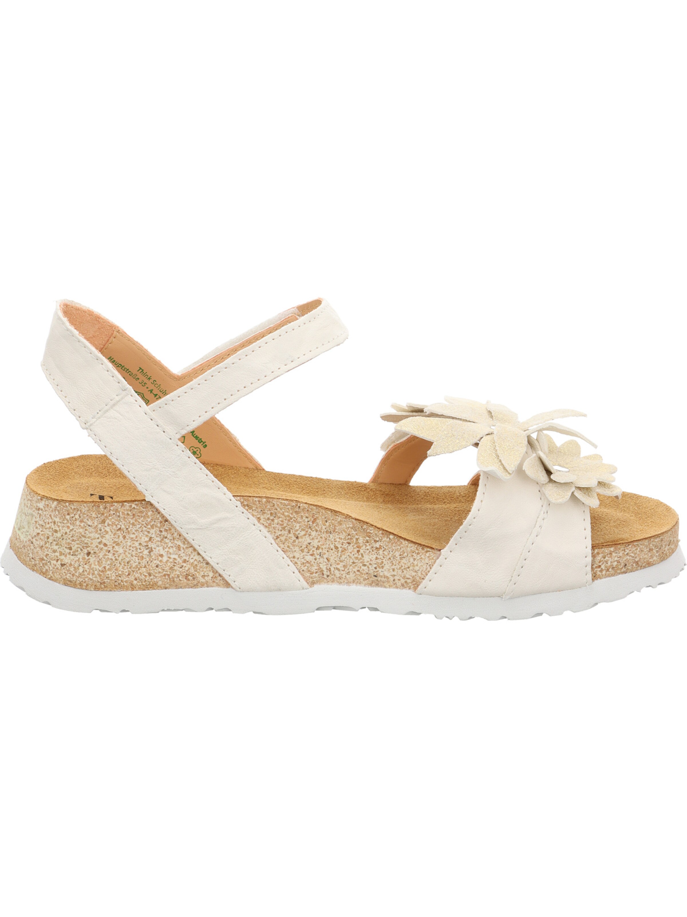 THINK! Sandale 'Koak' in Beige