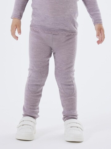 Skinny Leggings 'NMFWang' de la NAME IT pe mov: față