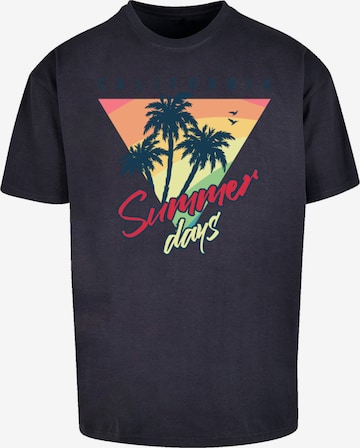 T-Shirt F4NT4STIC en bleu : devant