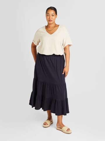ONLY Carmakoma Skirt 'May' in Blue