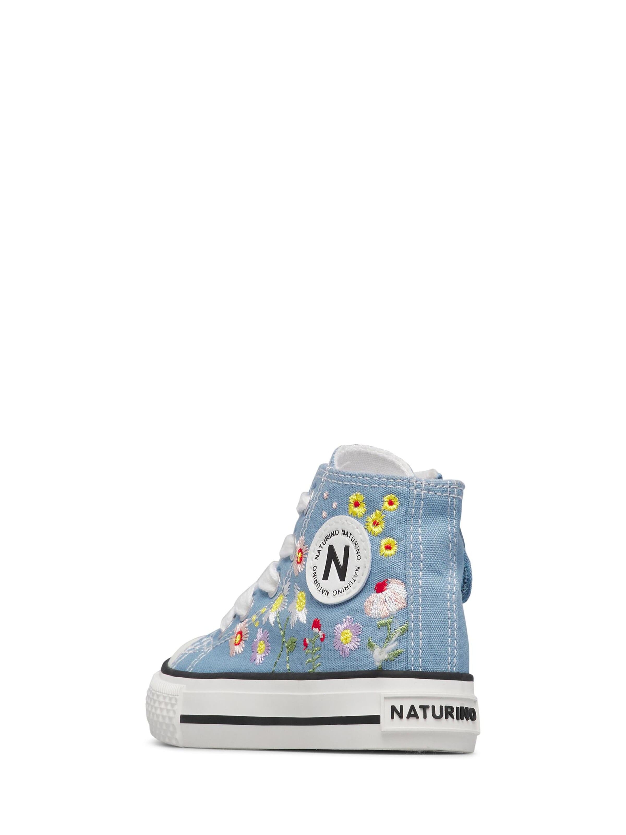 Baskets 'YLFAS.' NATURINO en bleu