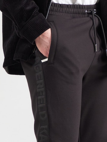 Slimfit Pantaloni di Karl Lagerfeld in nero