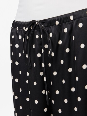 PIECES Wide Leg Bukser 'PCJYTTA' i sort