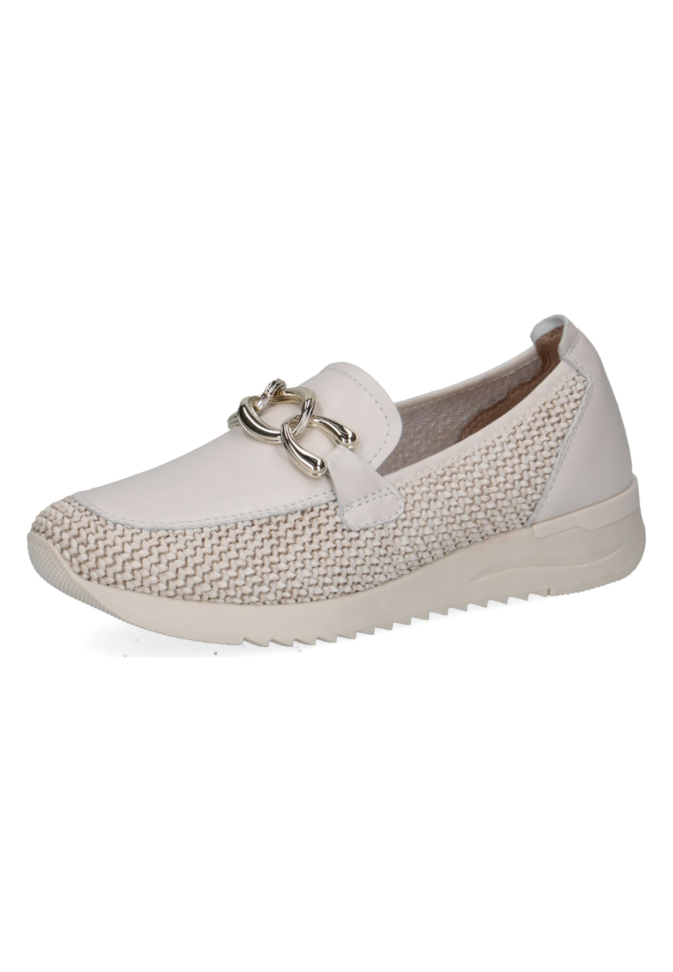 CAPRICE Slipper in Weiß: Vorderseite